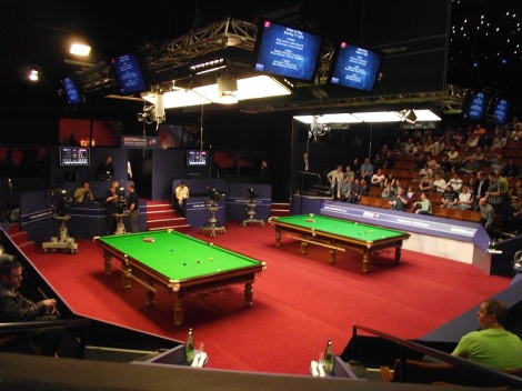 The Snooker World Championships have been held at the Crucible since 1977